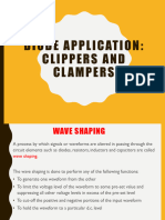 Unit II Clippers and Clampers