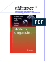 Full Chapter Triboelectric Nanogenerators 1St Edition Zhong Lin Wang PDF