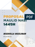 Proposal Maulid Nabi 1445H