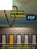 Marhaban Ya Ramadhan