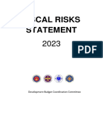 2023 Fiscal RIsks Statement FINAL