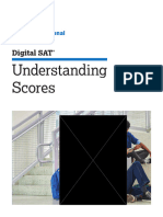 Digital Sat Understanding Scores