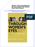 Download full chapter Through Women S Eyes An American History With Documents Fifth Edition Ellen Carol Dubois pdf docx