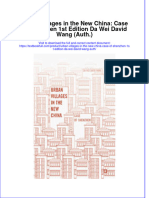 Full Chapter Urban Villages in The New China Case of Shenzhen 1St Edition Da Wei David Wang Auth PDF