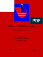 Basics of Foundation Design 2023 FELLENIUS 428 The Red Book Part1