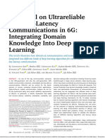 A Tutorial On Ultrareliable and Low-Latency Communications in 6G Integrating Domain Knowledge Into Deep Learning