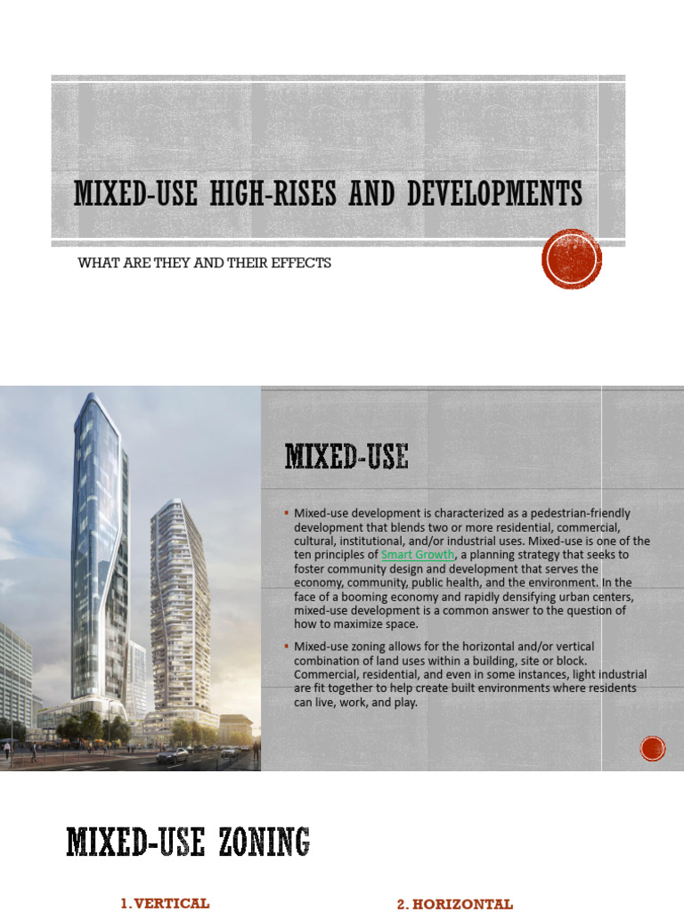 Mixed-Use Developments | PDF | Mixed Use Development | Sustainability
