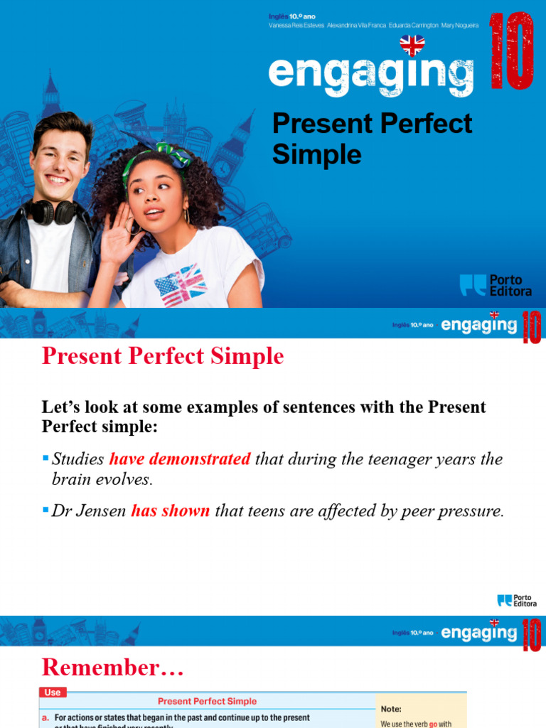 Enga10 Present Perfect | PDF | Languages | Foreign Language Studies