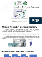 Wireless Ambulatory ECG NI LAB PROJECT