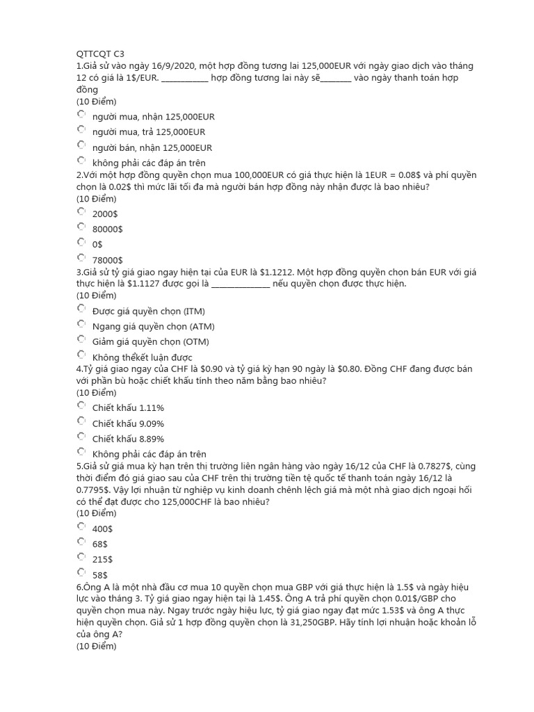 QTTCQT C3 | PDF