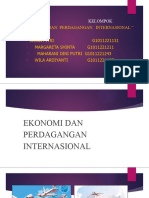 FIX PIE. EKONOMI DAN PERDAGANGAN INTERNASIONAL