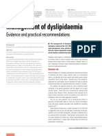 manejo de dislipidemia