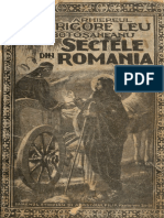 Sectele Din Romania Leu Botosaneanu 1931
