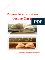 Proverbe Si Maxime Despre Carte