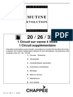 Chappe Mutine Evolution Notice Technique