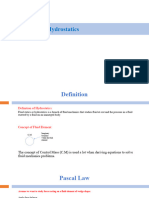 Chapter 2 1 Hydrostatics