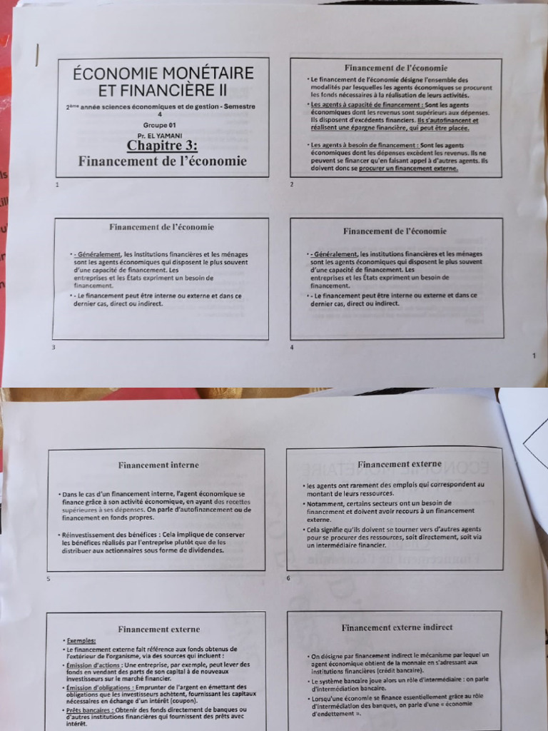 Chapitre 3 Économie Monétaire | PDF