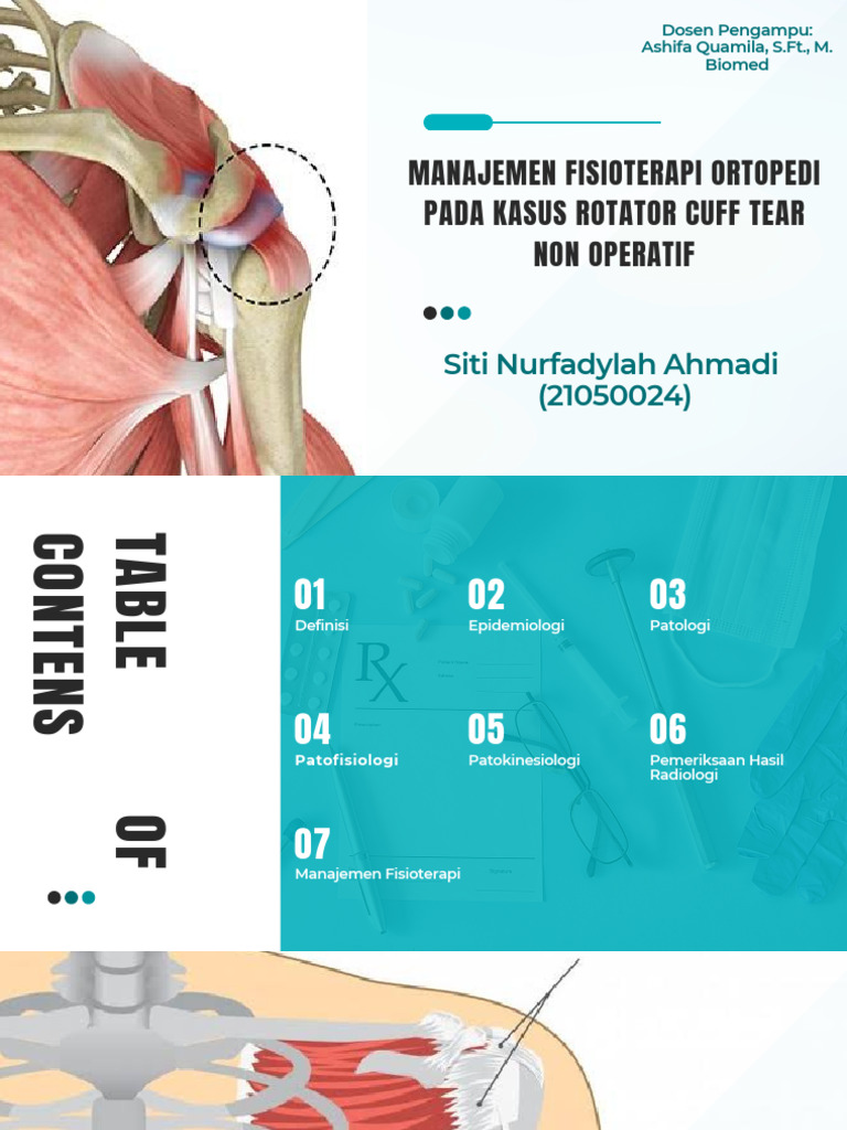 Cedera Rotator Cuff: Definisi dan Epidemiologi | PDF | Pengembangan Diri