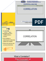 14 Statistical Analysis CORRELATION