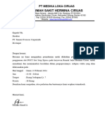 surat pelatihan alat GDS PT. TOC