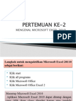 Mengenal Microsoft Excel 2010