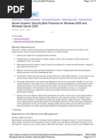 Download Security Best Practices for Windows 2000 and Windows Server 2003 by api-3852474 SN7317369 doc pdf