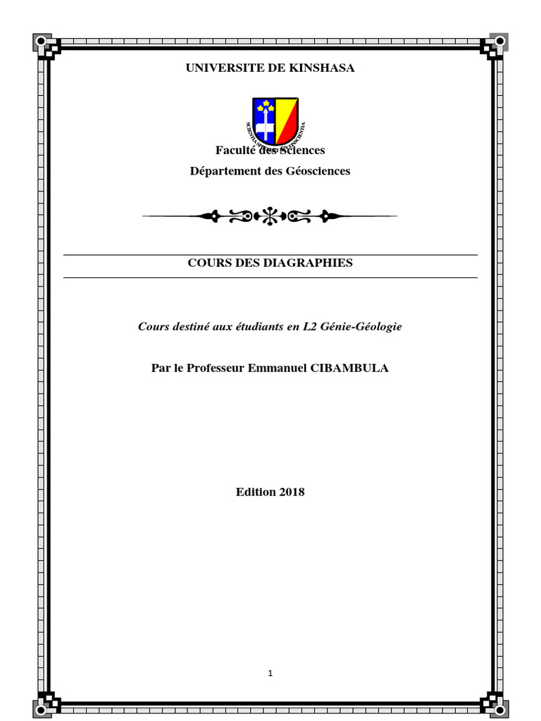 Introduction aux Diagraphies en Forage | PDF | Forage | Filtration