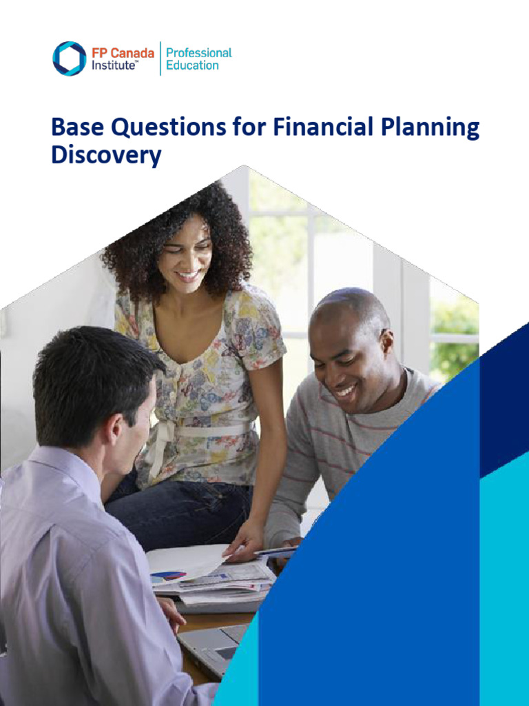 CFP Base Questions For Financial Planning Discovery | PDF | Retirement ...