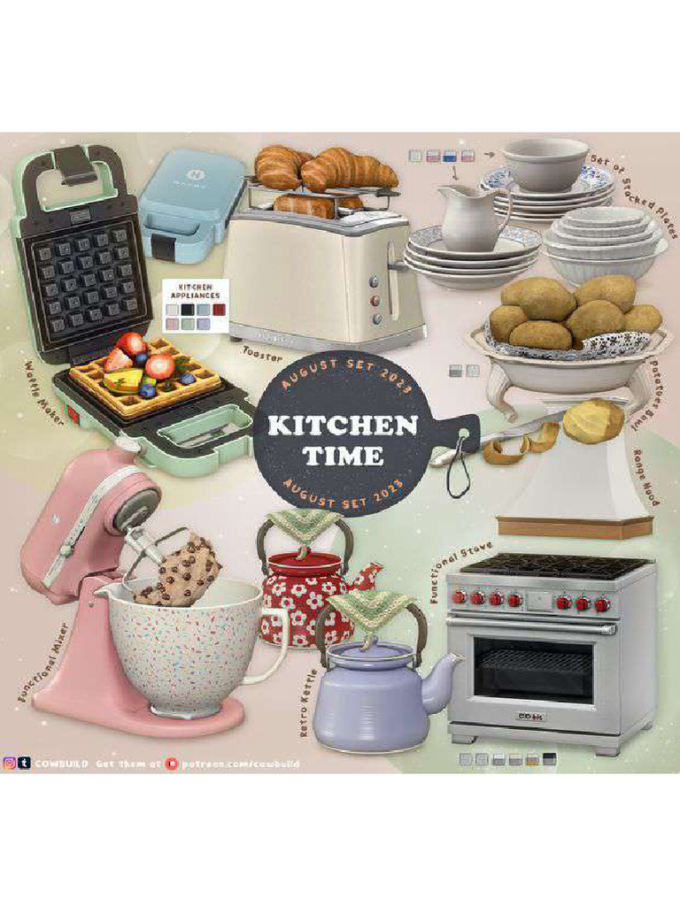 August 2023 Set (2) - Kitchen Time - Cowbuild | PDF