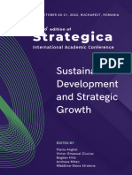 2022 Strategica Proceedings - Volum | PDF | Customer Satisfaction ...