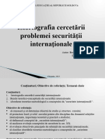 1. Istoriografia cercetării problemei securității