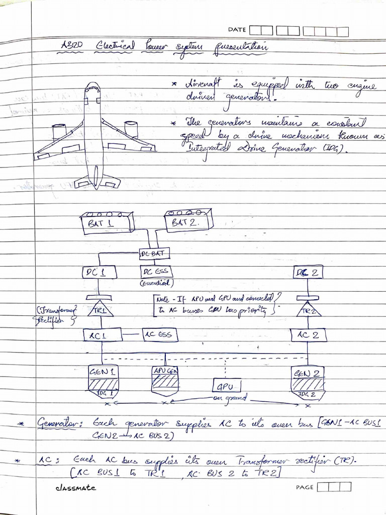 A320 System Notes 1 | PDF
