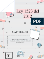 LEY 1523 2012