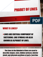 Alphabet of Lines