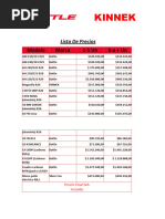 Listas de Precios Bicicletas Enero PDF | PDF | Factura | Rojo