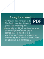 Ambiguity