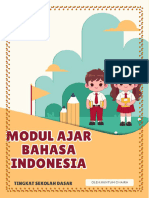 Modul Ajar Mata Pelajaran Bahasa Indonesia Kelas 2