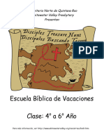 Discipulos de Jesus Buscando Tesoros