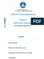 Topic#8 Root Locus Technique