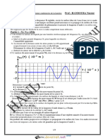 Série D'exercices - Sciences Physiques Nature Ondulatoire de La Lumière - Bac Sciences Exp (2014-2015) MR Handoura Naceur