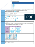 Y6 Autumn Block 2 WO11 Primes to 100 2020 Answers