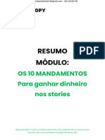 Os 10 mandamentos da copy