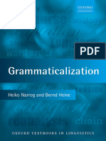 Grammaticalization