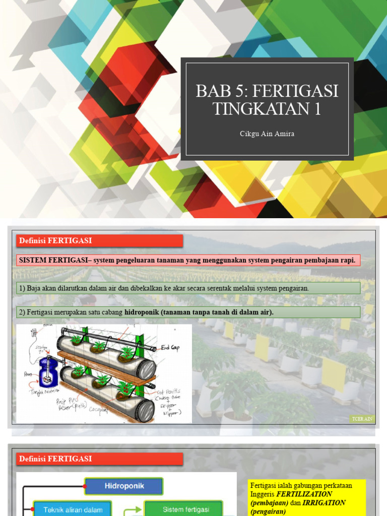FERTIGASI | PDF