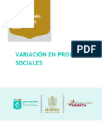 Variaciòn en Procesos Sociales: Guía de Estudio Módulo 14