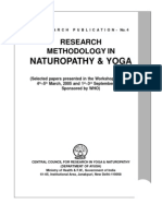 Traditional Medicine Research Methodology in Naturopathy & Yoga