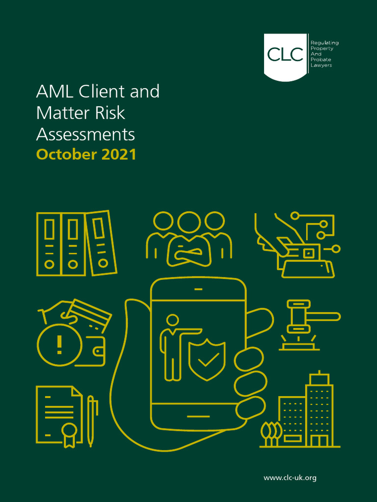 CLC AML Risk Assessment Template | Download Free PDF | Business