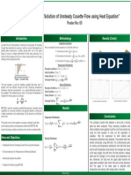 Analytical Solution of Unsteady Couette Flow using Heat Equation_Poster NO_5