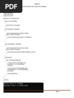 C# Lab - Part - B