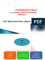 Tema #1 - Derecho Internacional Público